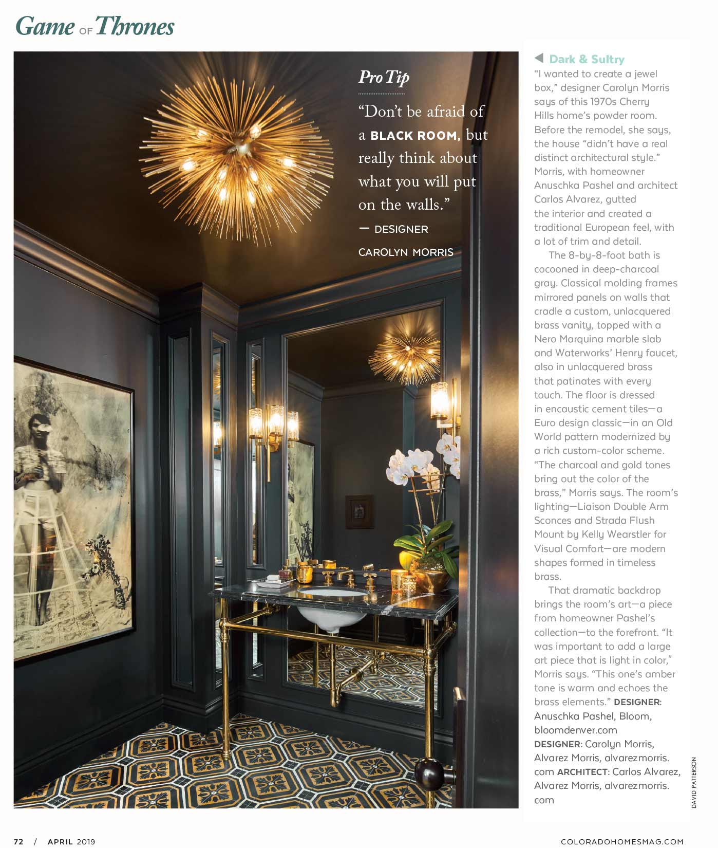 5280 Home Magazine David Patterson Photography of Interior Design Architecture  Denver Cherry Hills   Colorado