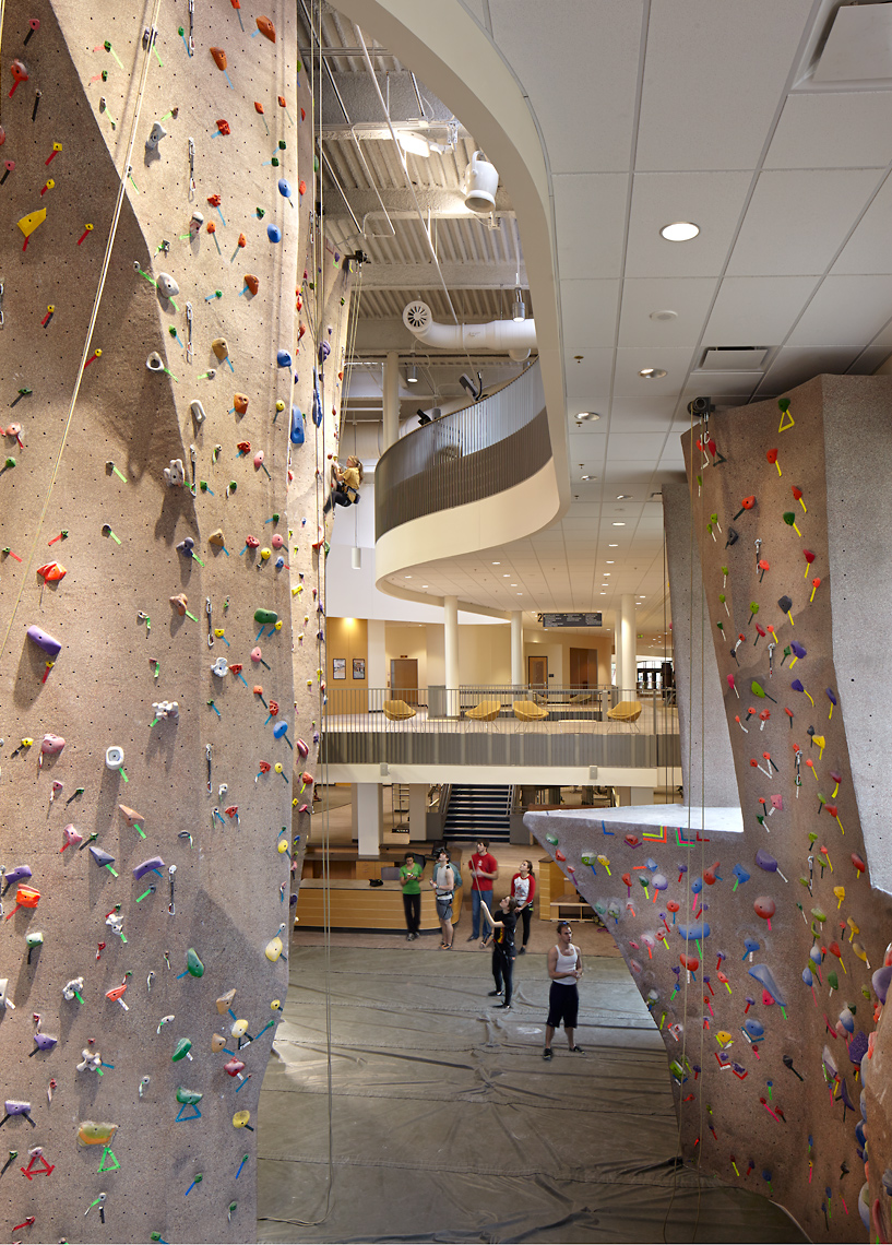 David Patterson Photography/Photography of Architecture+ Interiors, Colorado, K-12, Higher Education, Climbing-Wal CU< Boulder, Colorado